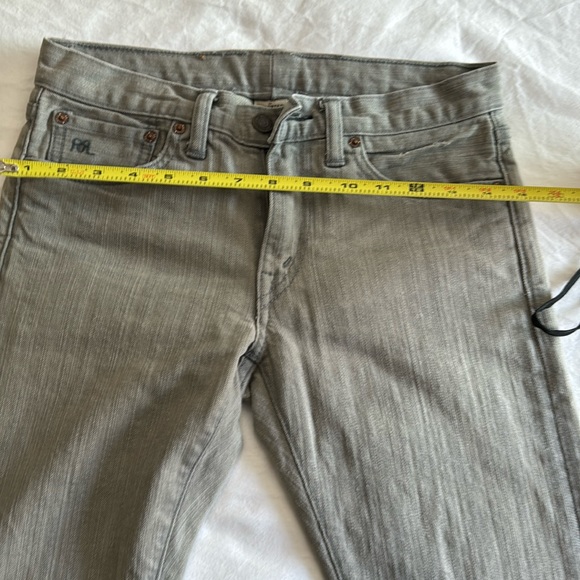 RRL Women’s Gray Denim Straight Leg Jeans, Sz 25 - Picture 5 of 5
